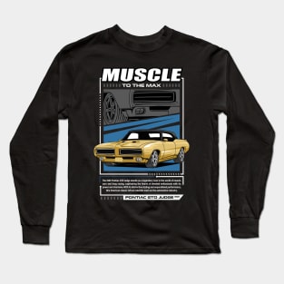 Classic GTO Muscle Car Long Sleeve T-Shirt